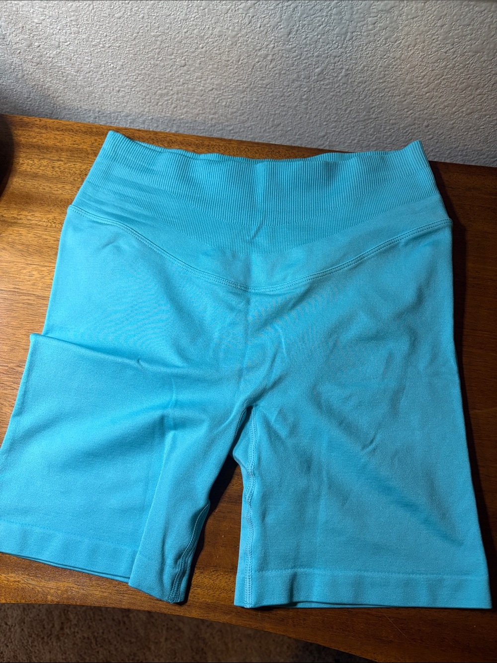 PARAGON Turquoise High-Waist Athletic Shorts
